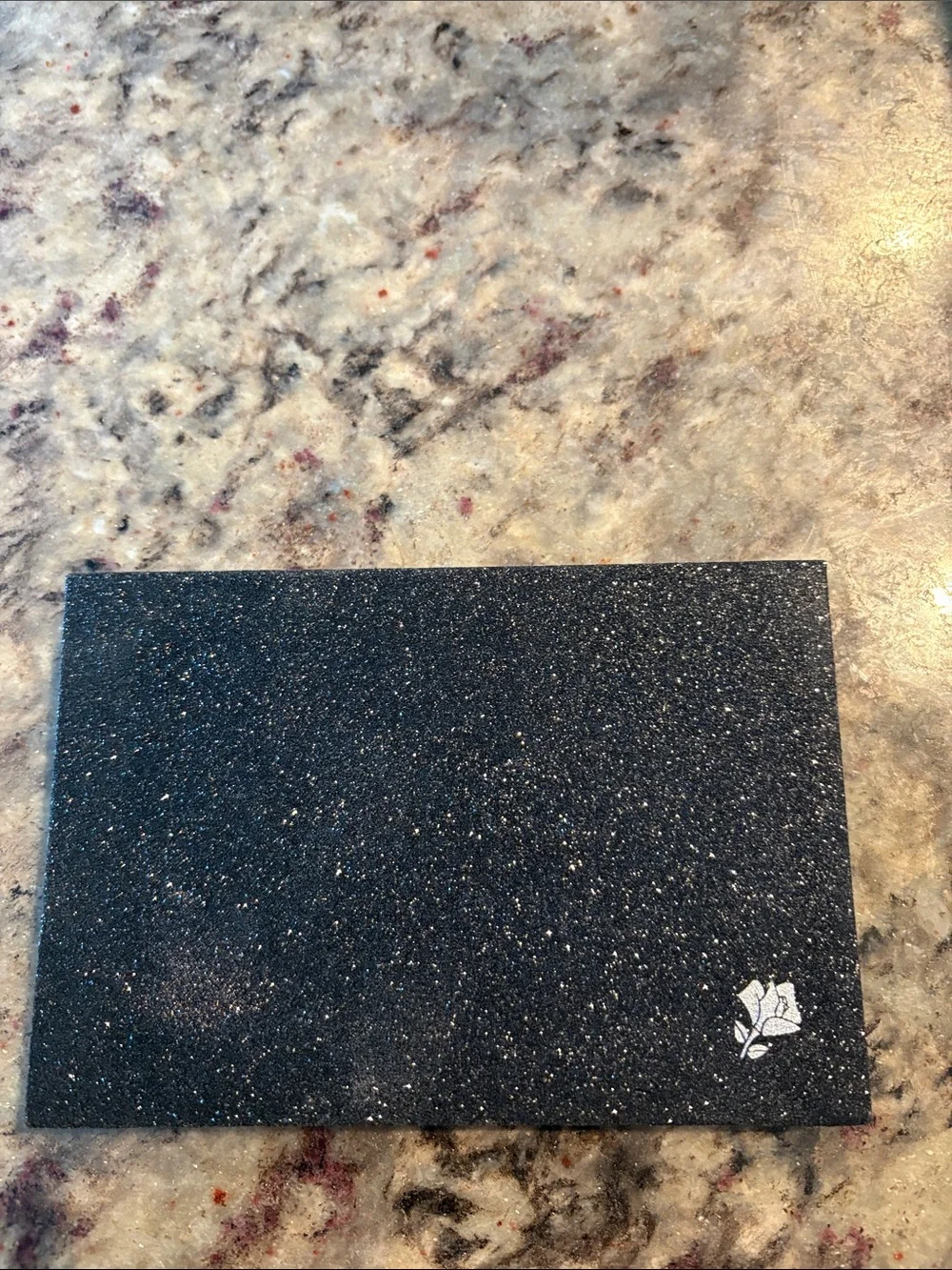 Lancôme Black Glitter Eyeshadow Palette Case